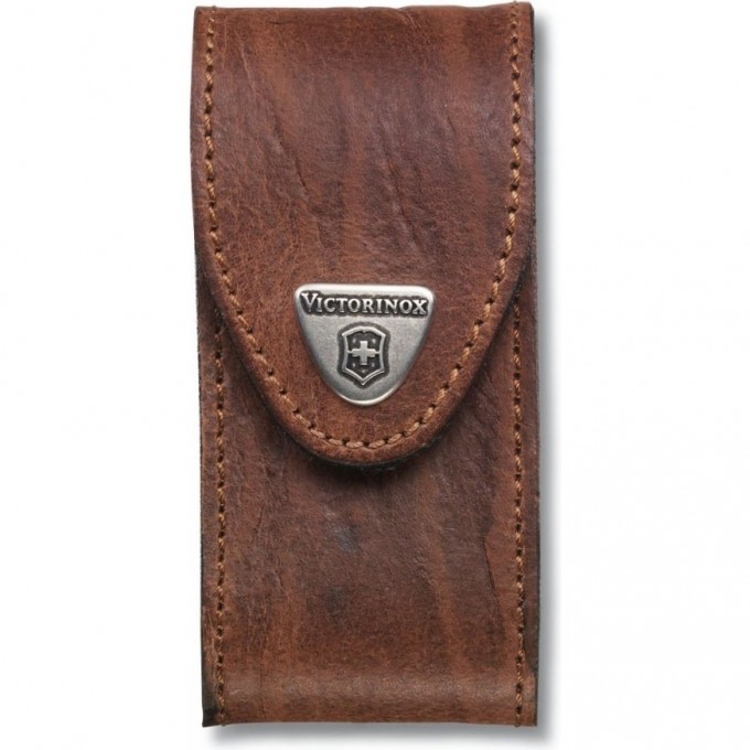 Чехол VICTORINOX натуральная кожа петля коричневый 4.0545